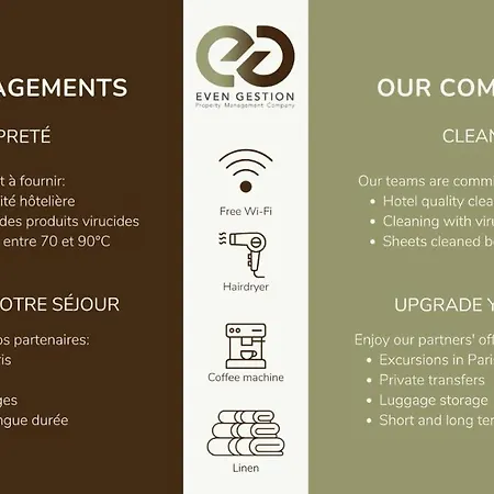 Apartment 21#studio 2pers#sevres-lecourbe#necker *